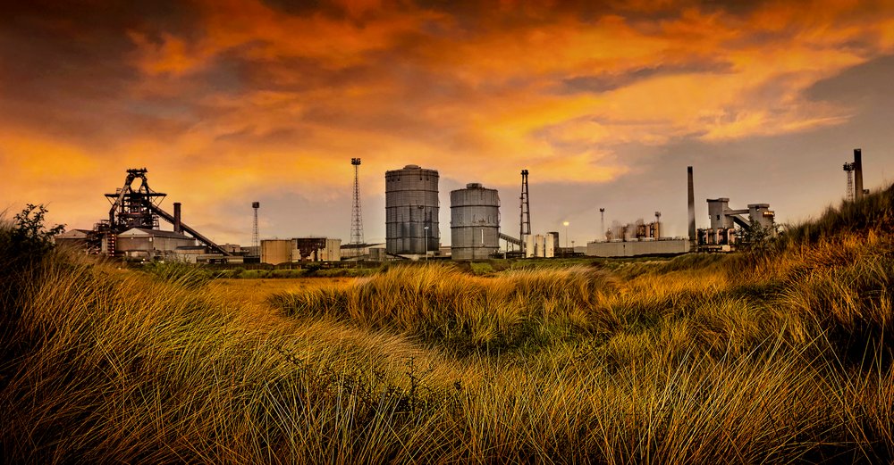 Steel on a Golden Landscape - Redcar