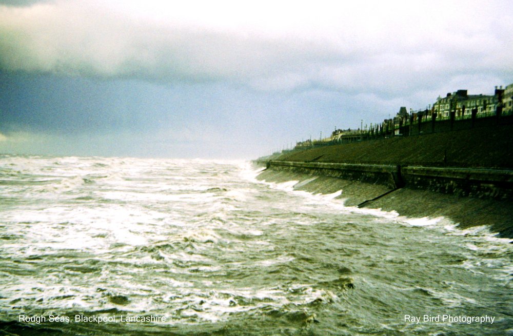 Rough Seas, Blackpool, Lancashire