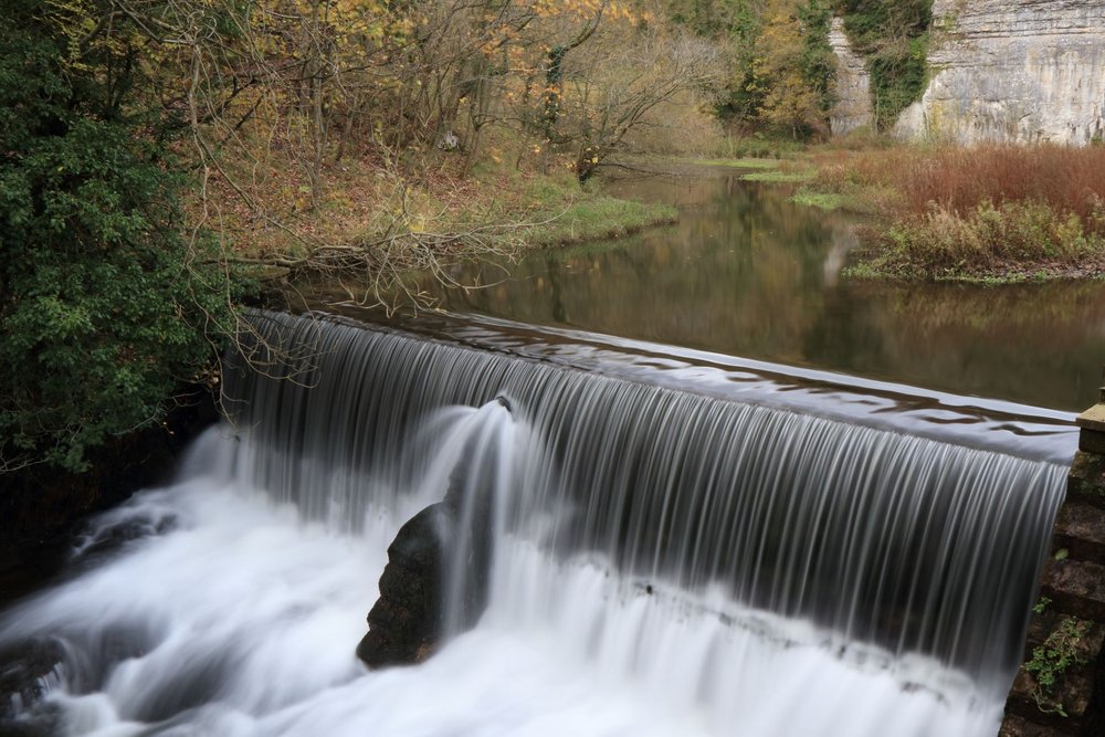Photograph of Cressbrook Weir