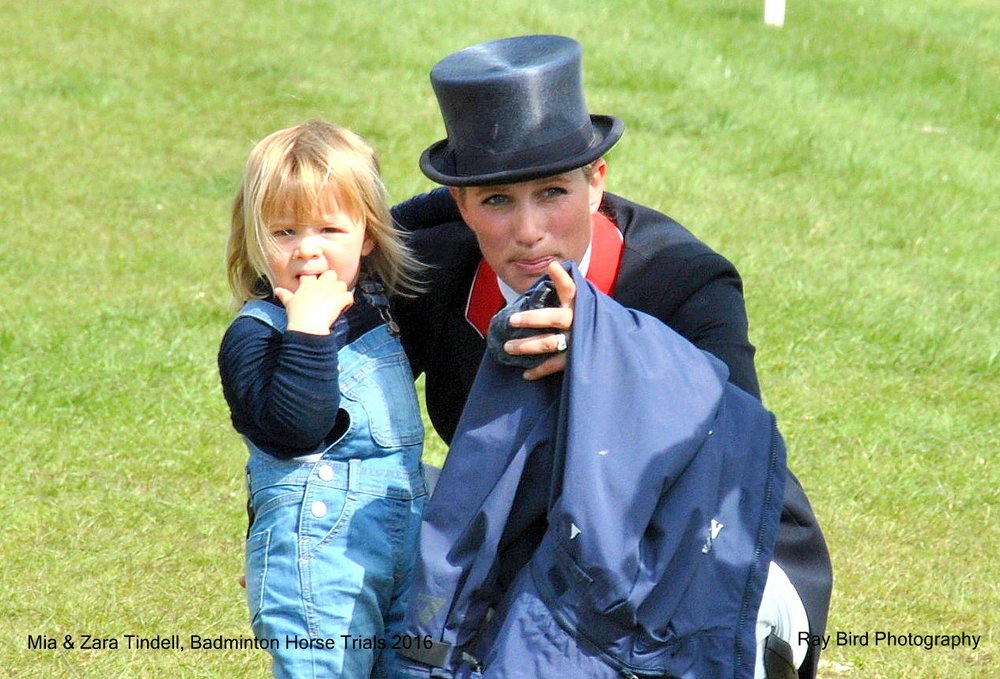 Mia & Zara Tindell, Badminton Horse Trials, Gloucestershire