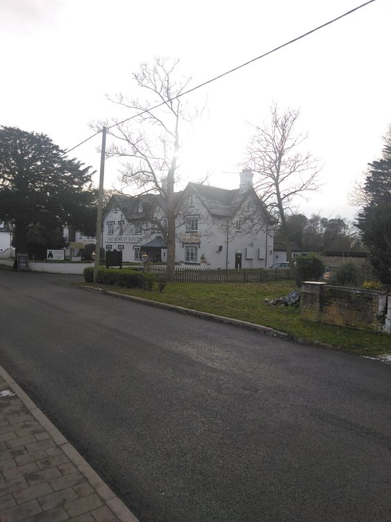 The Bear of Burton pub near Christchurch