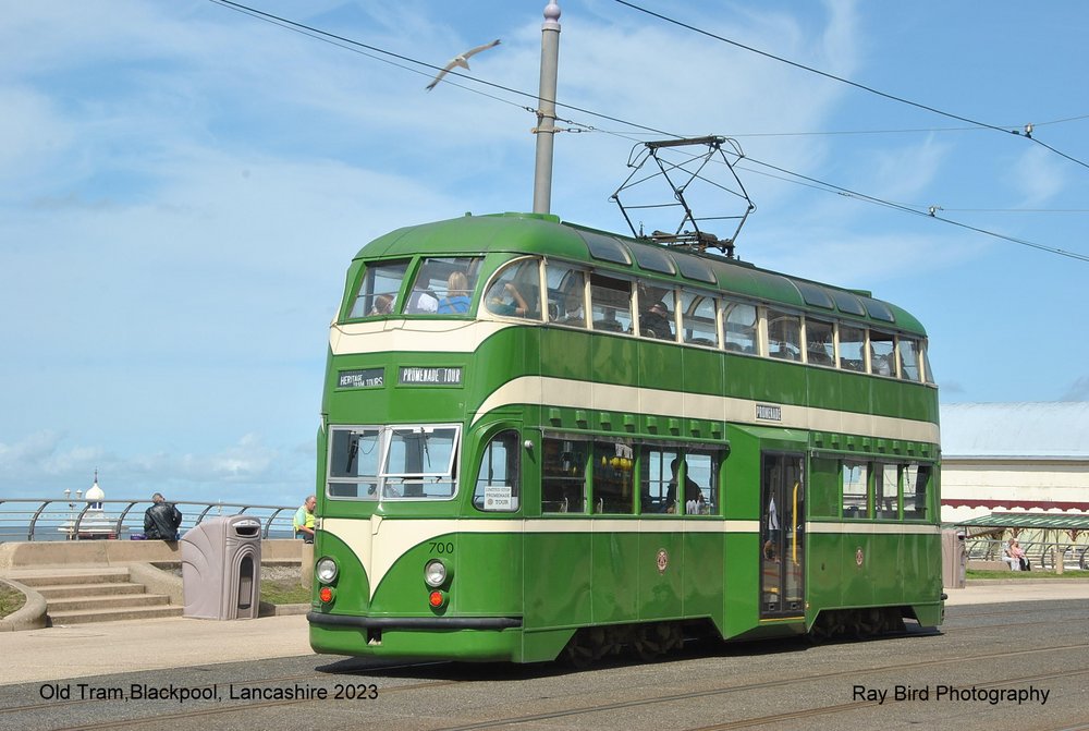 Heritage Tram, Blackpool, Lancashire 2023