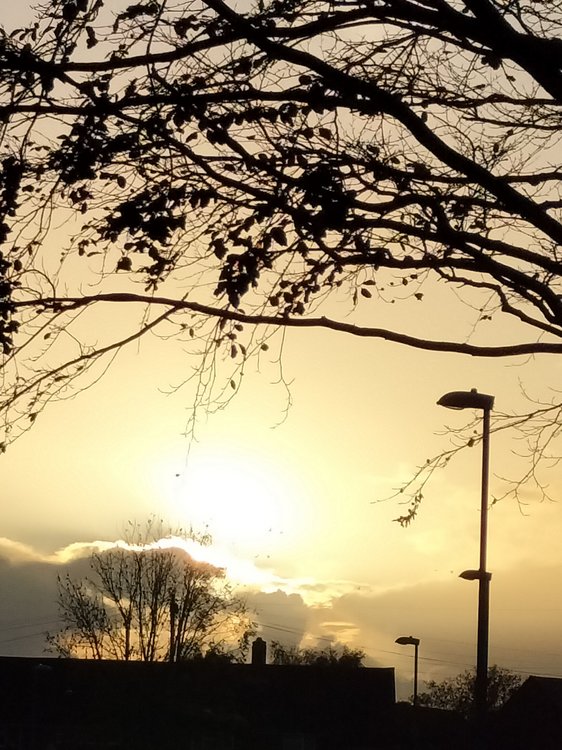 Divine sunset in Christchurch