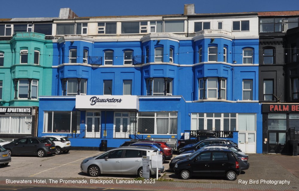 Bluewaters Hotel, The Promenade, Blackpool, Lancashire 2023