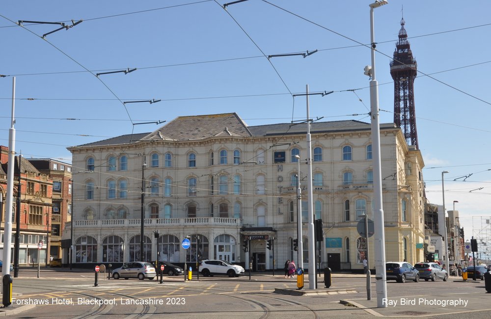 Forshaws Hotel, The Promenade, Blackpool, Lancashire 2023