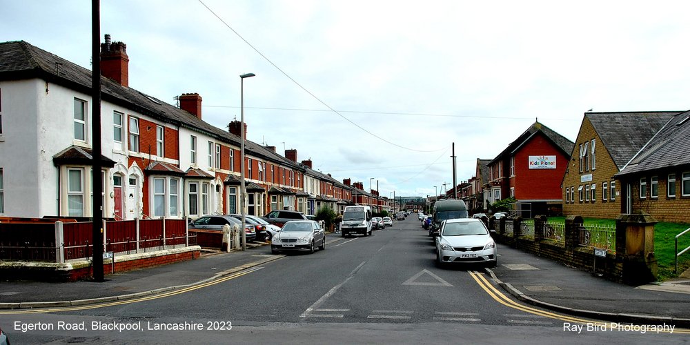 Egerton Road, Blackpool, Lancashire 2023