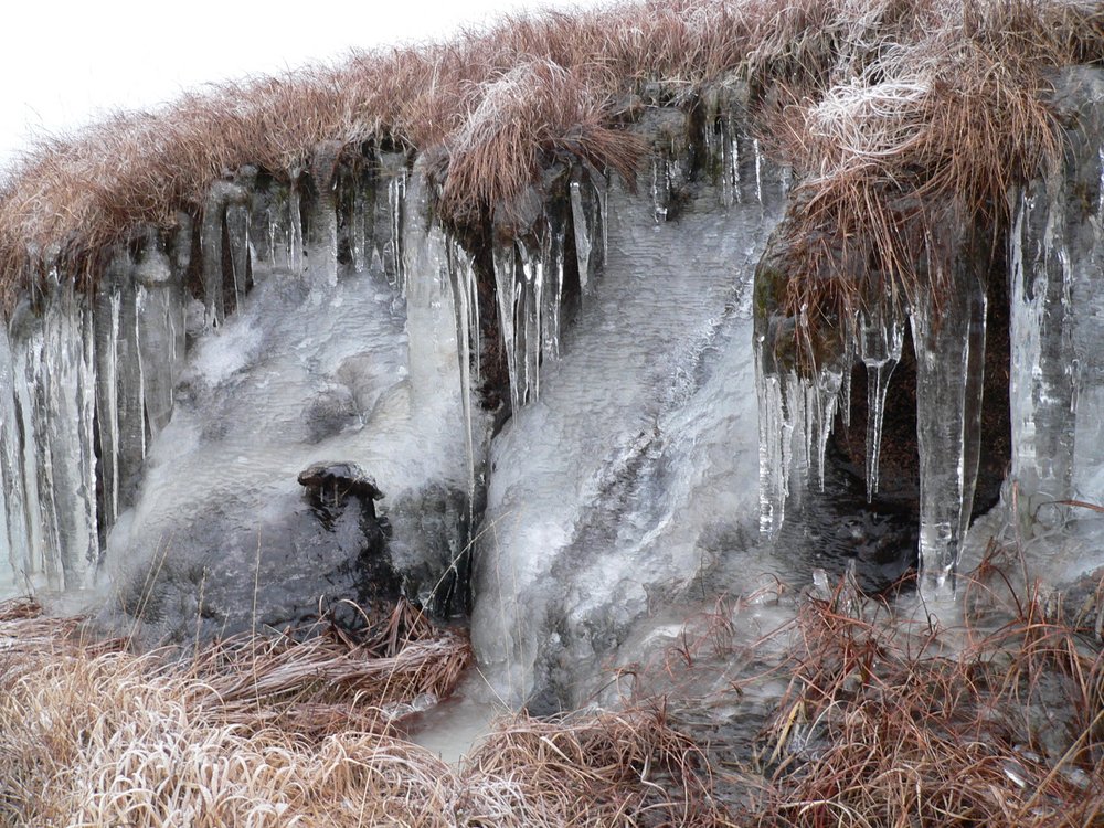 Solid ice in Dartmoor