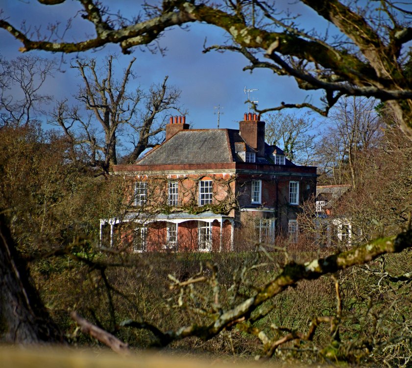 20240110 A window on Bicton Rectory