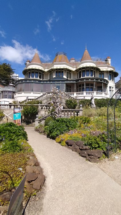 The Russell Cotes museum in Bournemouth in springtime