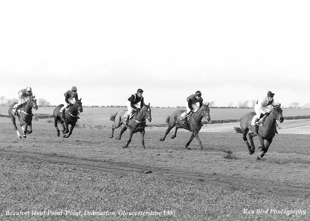 Point-Point Races, Oldbury on the Hill, Didmarton, Gloucestershire 1995